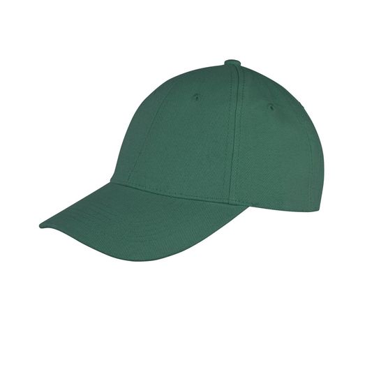 Result Core Memphis 6 Panel Brushed Cotton Low Profile Cap Bottle Green