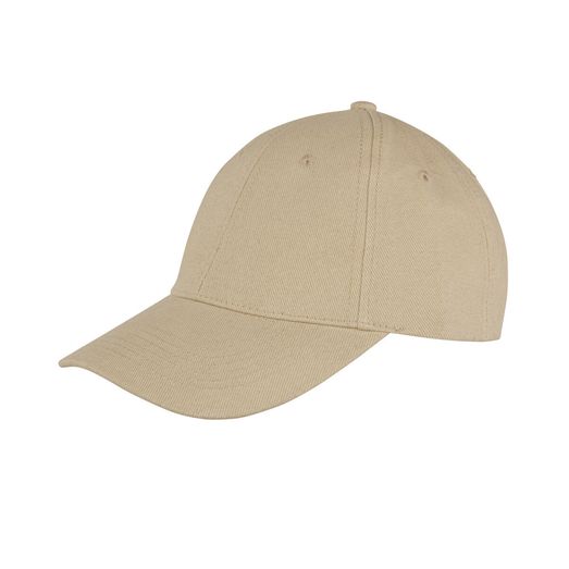 Result Core Memphis 6 Panel Brushed Cotton Low Profile Cap Khaki
