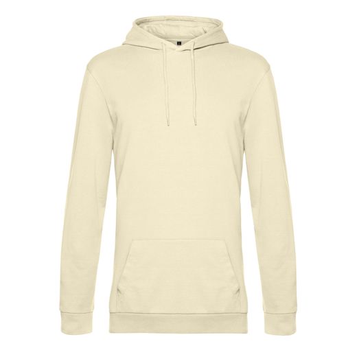 B&amp;C Men's #Hooded Sweat Pale Yellow