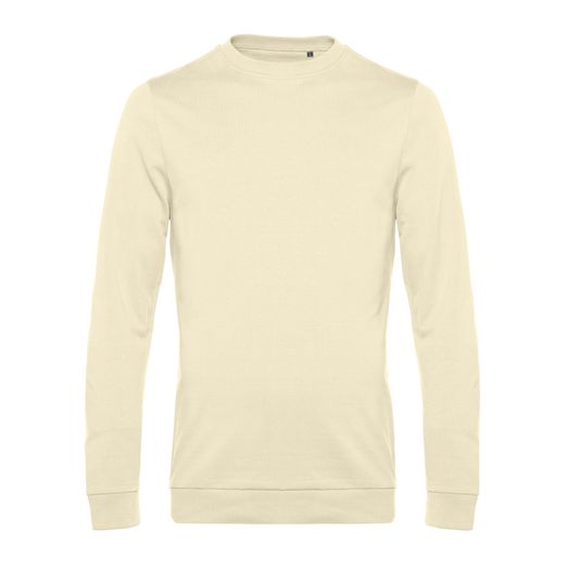 B&amp;C Men's #Set In Sweatshirt Pale Yellow