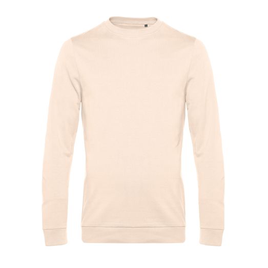 B&amp;C Men's #Set In Sweatshirt Pale Pink
