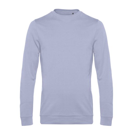 B&amp;C Men's #Set In Sweatshirt Lavender