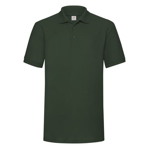 Fruit Of The Loom Men's 65/35 Heavy Polo Bottle Green