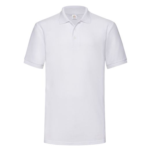 Fruit Of The Loom Men's 65/35 Heavy Polo White