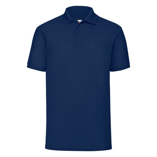 Fruit Of The Loom Men's 65/35 Polo Navy Blue