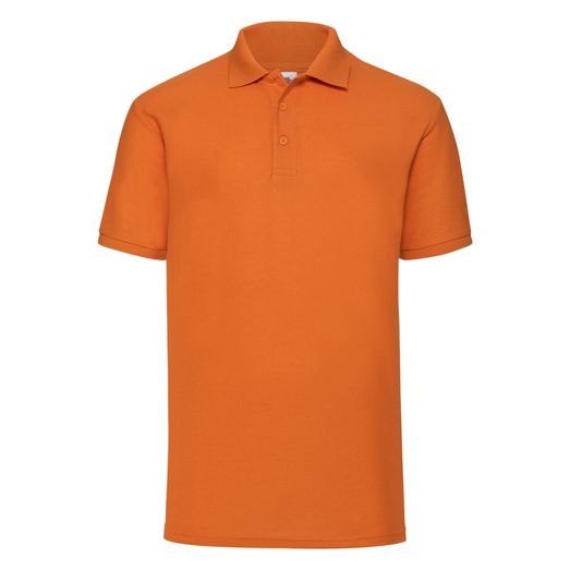 Fruit Of The Loom Men's 65/35 Polo Orange