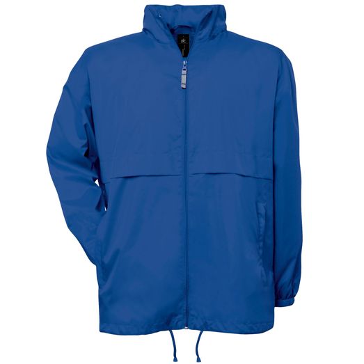 B&amp;C Men's Air Windbreaker Jacket Royal Blue