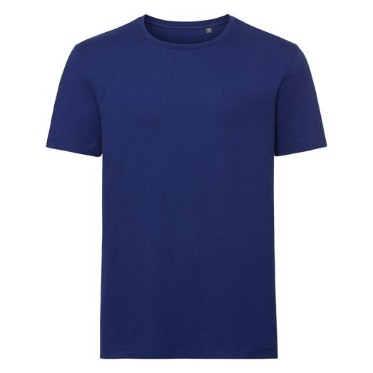 Russell Pure Organic Men's Authentic Tee Pure Organic Bright Royal