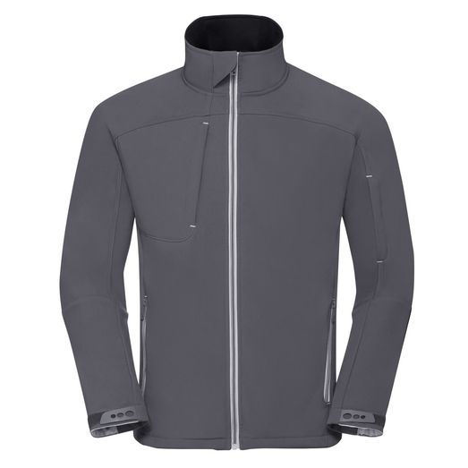 Russell Men's Bionic Softshell Jacket Iron Grey