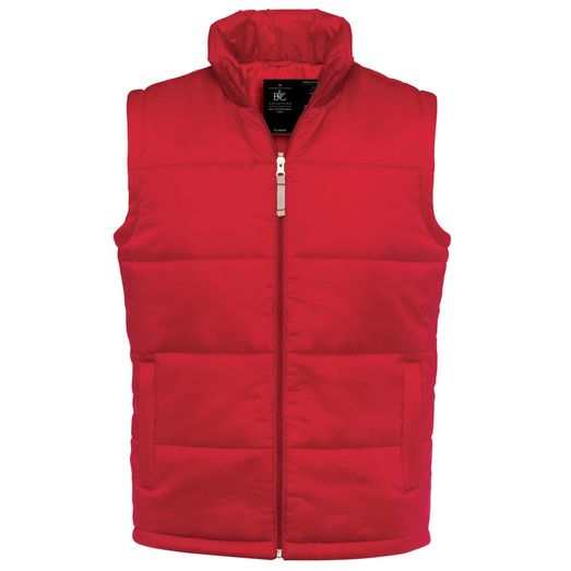 B&amp;C Men's Bodywarmer Red