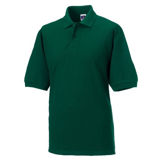 Russell Men's Classic Cotton Polo Bottle Green