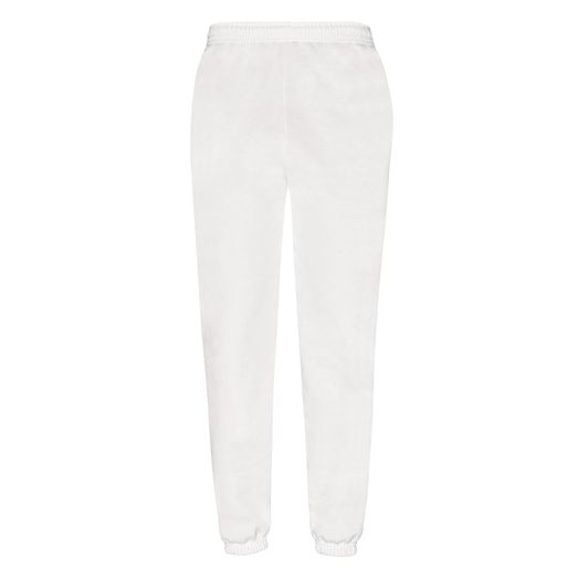 Fruit Of The Loom Men's Classic Elasticated Cuff Jog Pants White