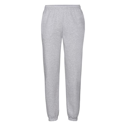 Fruit Of The Loom Men's Classic Elasticated Cuff Jog Pants Heather Grey