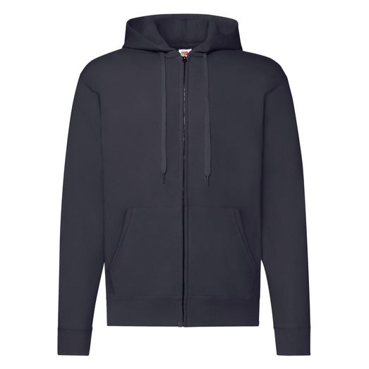 Fruit Of The Loom Men's Classic Hooded Sweat Jacket Deep Navy