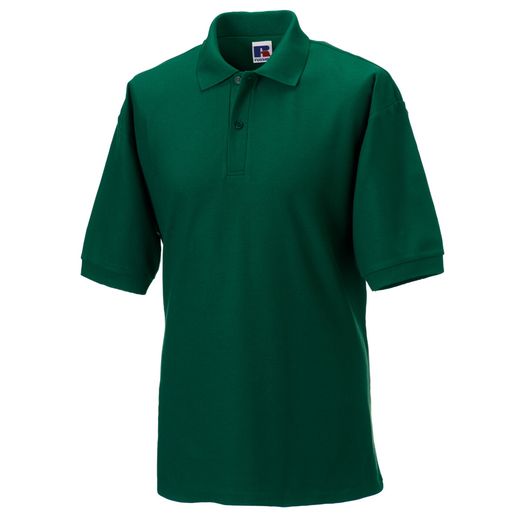 Russell Men's Classic Polycotton Polo Bottle Green