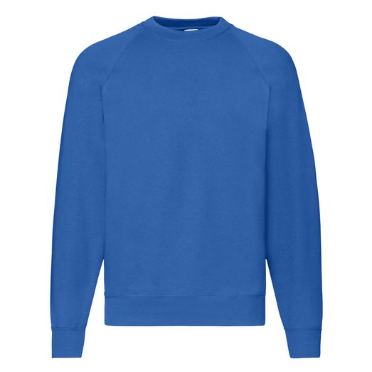 Fruit Of The Loom Men's Classic Raglan Sweat Royal