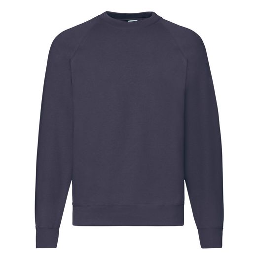 Fruit Of The Loom Men's Classic Raglan Sweat Deep Navy