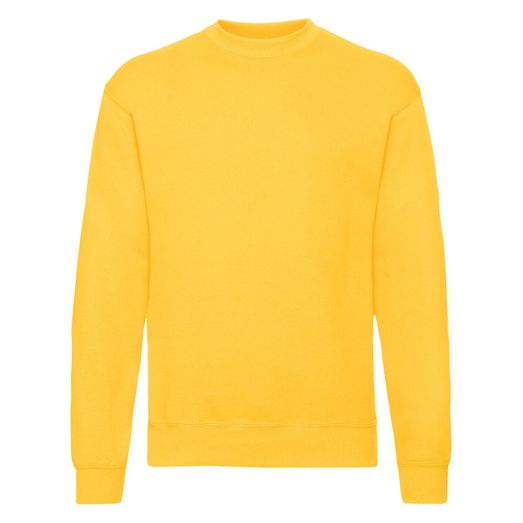 Fruit Of The Loom Men's Classic Set-In Sweatshirt Sunflower