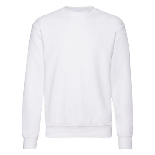 Fruit Of The Loom Men's Classic Set-In Sweatshirt White