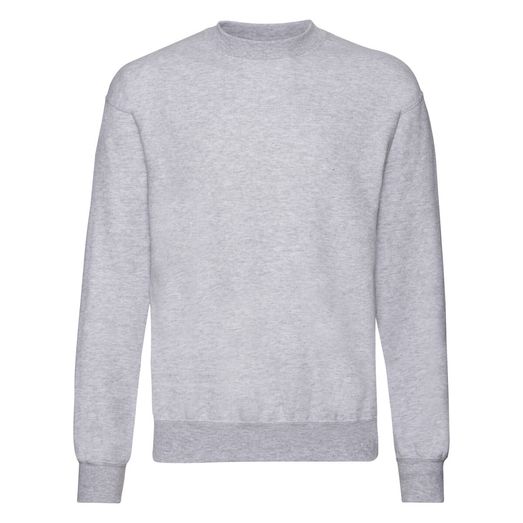 Fruit Of The Loom Men's Classic Set-In Sweatshirt Heather Grey