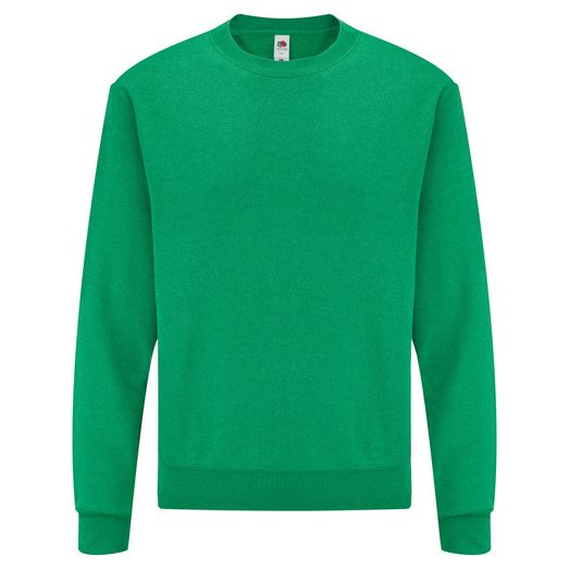 Fruit Of The Loom Men's Classic Set-In Sweatshirt Retro Heather Green