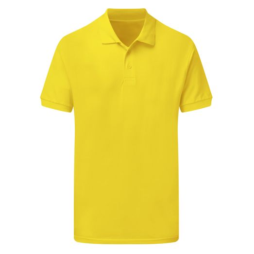 SG Men's Cotton Polo Yellow