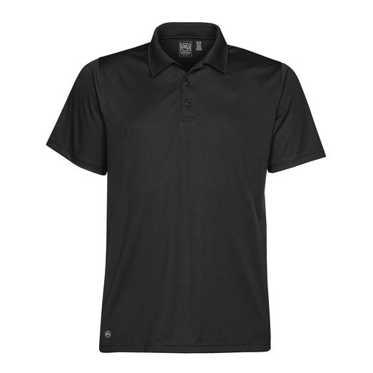 Stormtech Men's Eclipse H2X-Dry Pique Polo Black