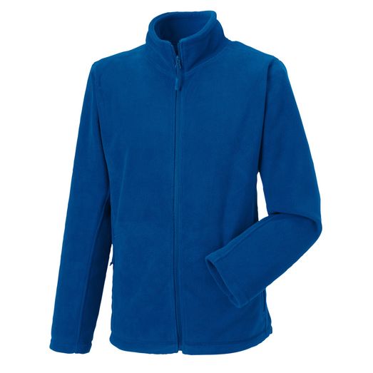 Russell Men's Full Zip Outdoor Fleece Bright Royal
