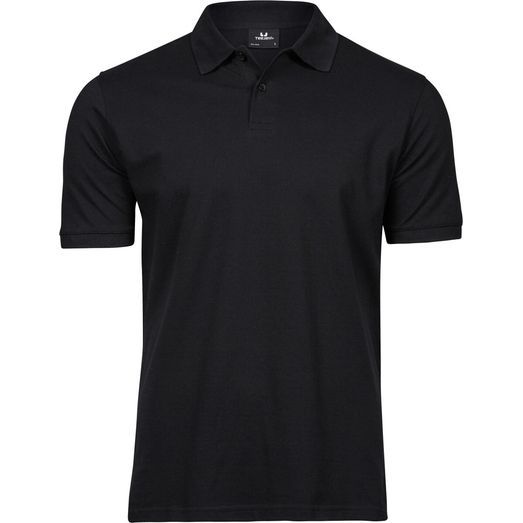 Tee Jays Men's Heavy Polo Black