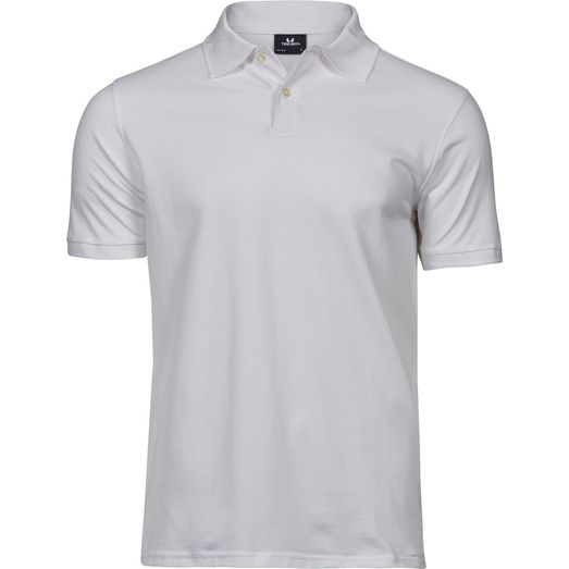 Tee Jays Men's Heavy Polo White