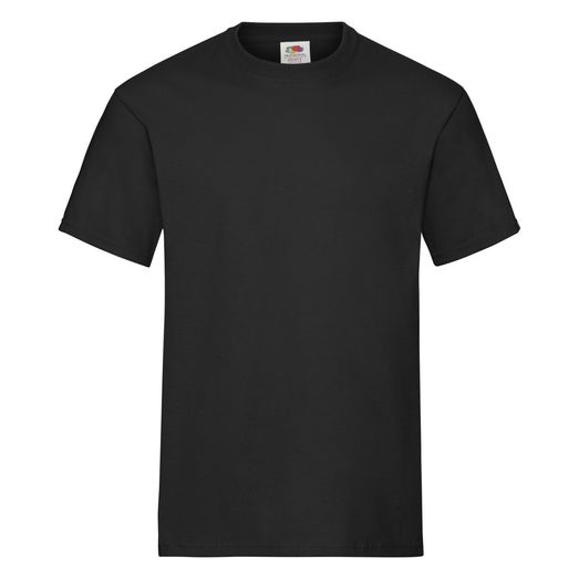 Fruit Of The Loom Men's Heavy T-Shirt Black