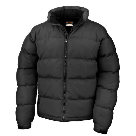 Result Urban Outdoor Wear Men's Holkham Down Feel Jacket Black