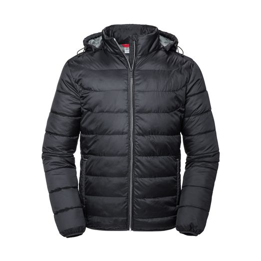 Russell Men's Hooded Nano Jacket Black