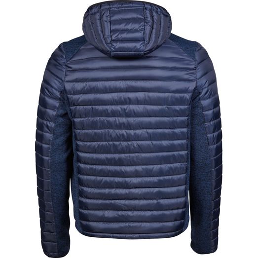 Tee Jays Men's Hooded Outdoor Crossover Navy/Navy Melange