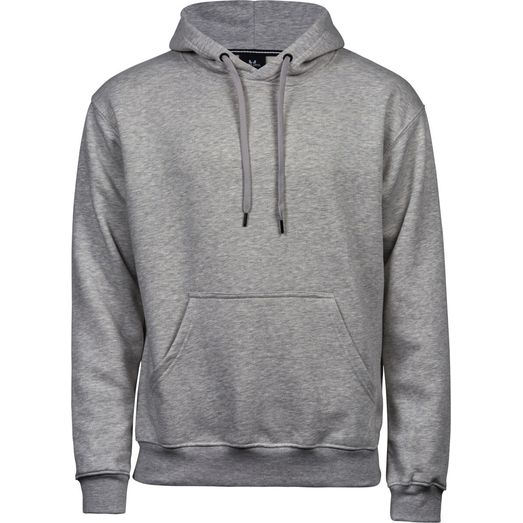 Tee Jays Men's Hooded Sweatshirt Heather Grey