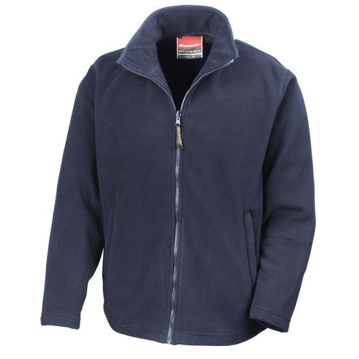 Result Men's Horizon High Grade Microfleece Jacket Navy Blue