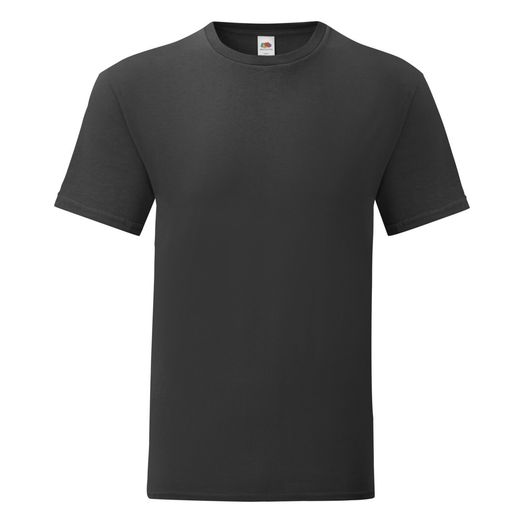 Fruit Of The Loom Men's Iconic 150 Tee Black