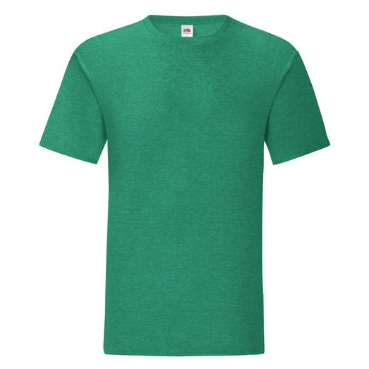 Fruit Of The Loom Men's Iconic 150 Tee Retro Heather Green
