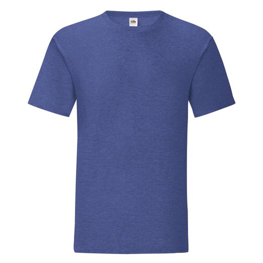 Fruit Of The Loom Men's Iconic 150 Tee Retro Heather Royal