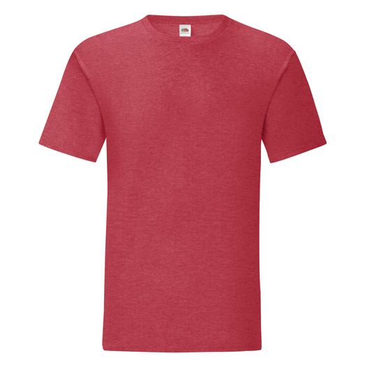 Fruit Of The Loom Men's Iconic 150 Tee Vintage Heather Red