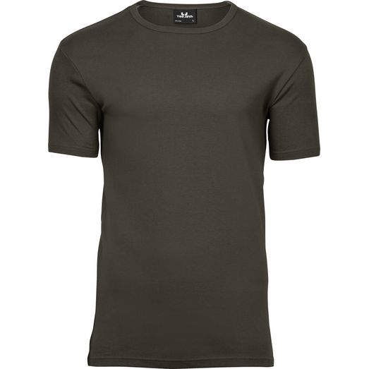Tee Jays Men's Interlock Tee Dark Olive Green