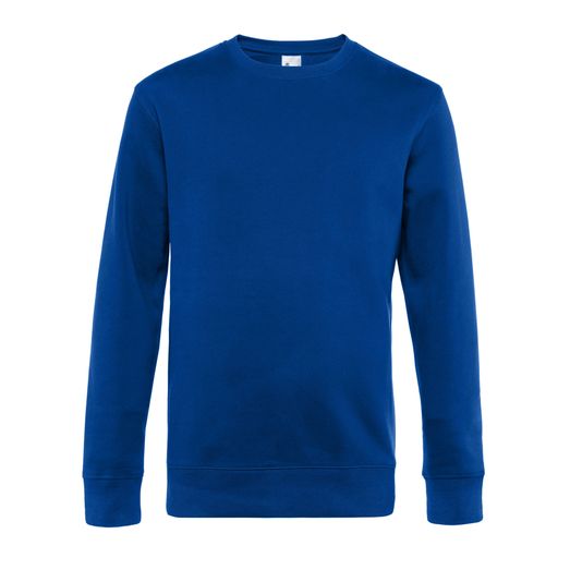 B&amp;C Men's King Crew Neck Sweat Royal Blue