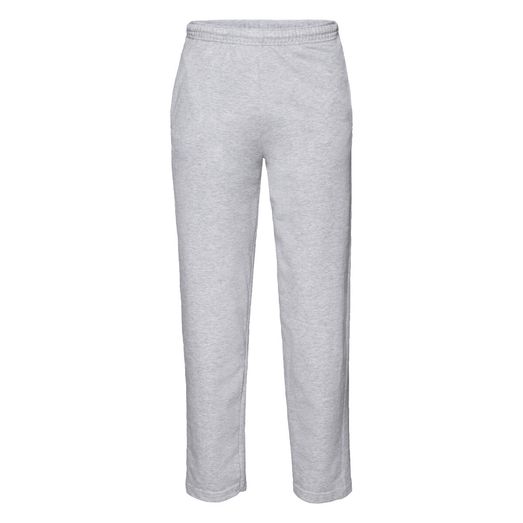 Fruit Of The Loom Men's Lightweight Open Hem Jog Pant Heather Grey