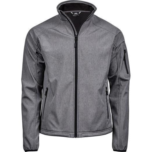 Tee Jays Men's Lightweight Performance Softshell Grey Melange