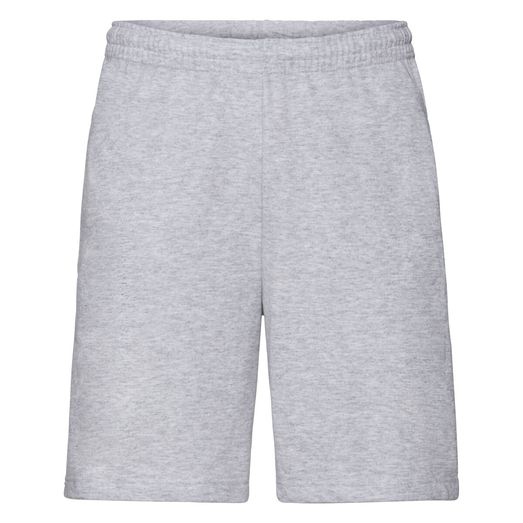 Fruit Of The Loom Men's Lightweight Shorts Heather Grey