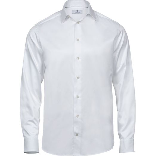 Tee Jays Men's Luxury Shirt Comfort Fit White