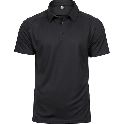 Tee Jays Men's Luxury Sport Polo Black