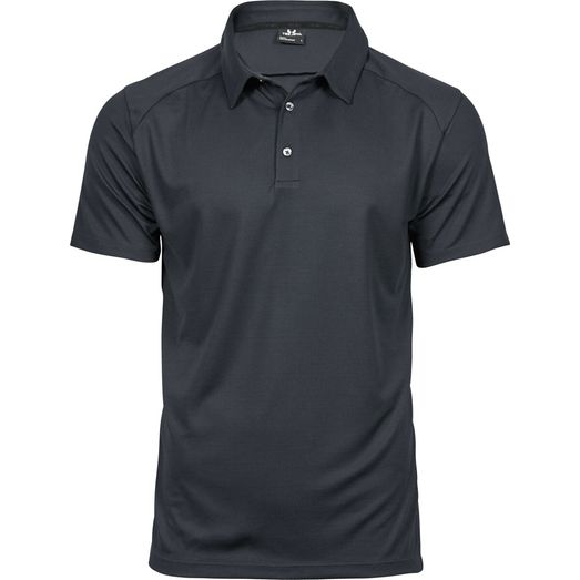 Tee Jays Men's Luxury Sport Polo Dark Grey