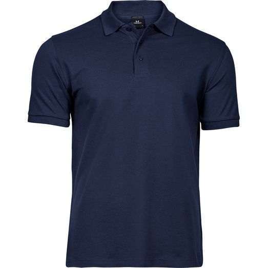 Tee Jays Men's Luxury Stretch Polo Navy Blue