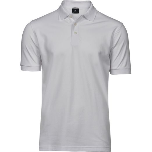 Tee Jays Men's Luxury Stretch Polo White